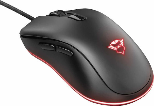 Trust GXT 930 RGB Gaming Gaming Maus 6400 DPI Schwarz