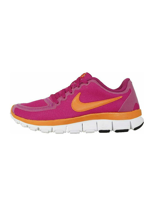 Free 5.0 V4 Damen Sportschuhe Laufen Rosa