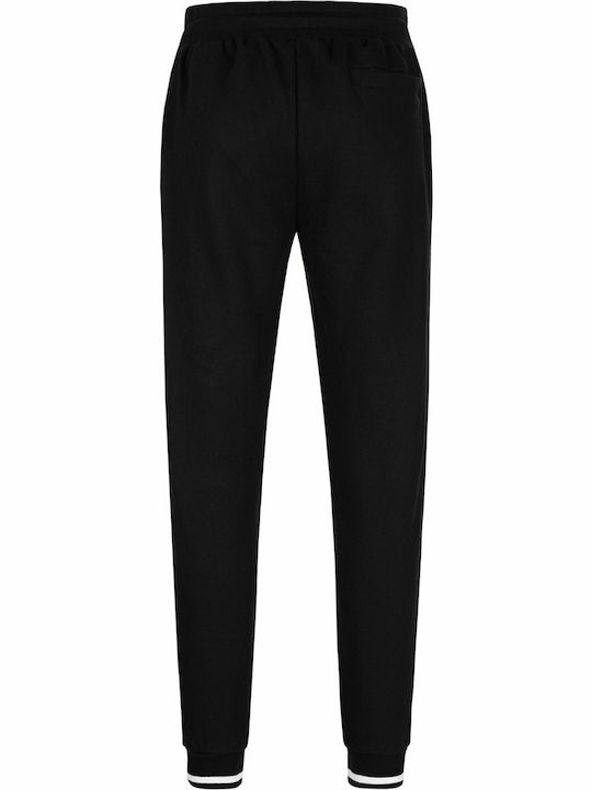 Lonsdale Blakeney Hohe Taille Damen-Sweatpants Jogger Schwarz