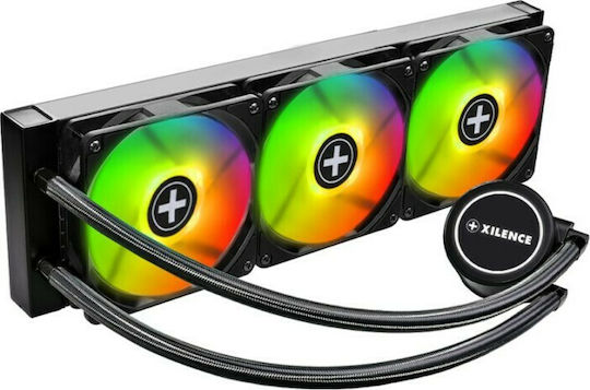 Xilence LiQuRizer LQ360 Pro ARGB Охлаждане AIO CPU с 3 Вентилатора 120mm