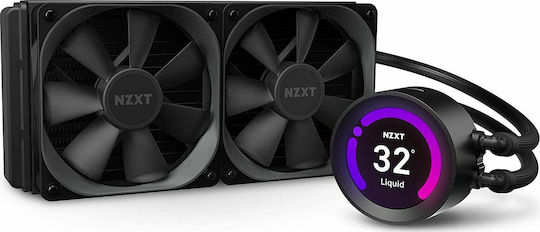 NZXT Kraken Z53 Răcire Cu Lichid AIO CPU Cu 2 Ventilatoare 120mm Și Led RGB