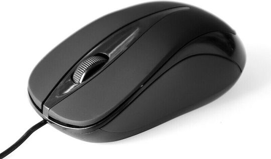 MT1091K Verkabelt Mini Maus Schwarz