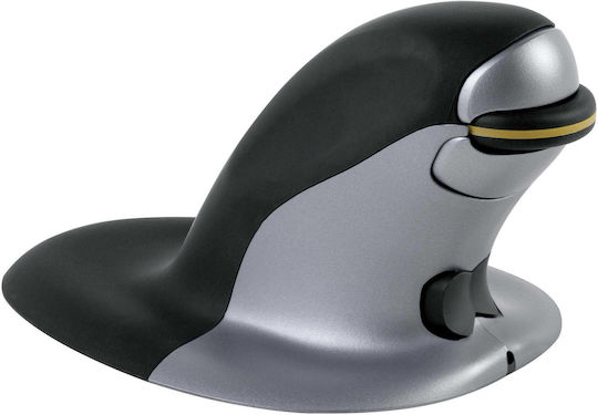 Fellowes Penguin RF Large Wireless Ergonomic Vertical Mouse Gri