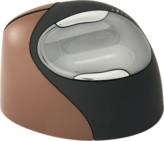 Evoluent VerticalMouse 4 Small Ασύρματο Εργονομικό Ποντίκι Καφέ