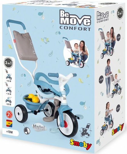 Smoby Be Move Confort Wandelbar mit Elterngriff für 10 Monate Blau