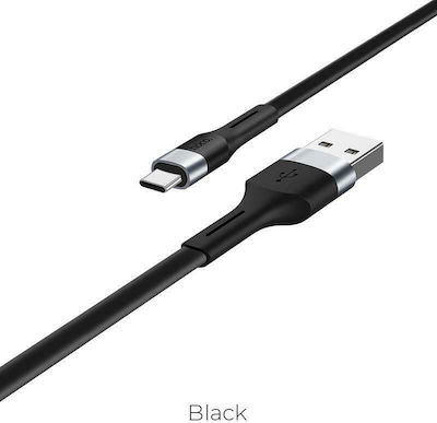 Hoco X34 Surpass USB 2.0 Cable USB-C male - USB-A male Black 1m