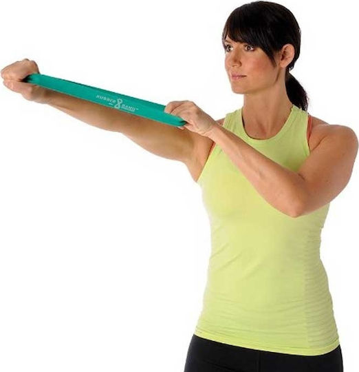 Body Concept Гумена Лента Гм XL Ластик За Фитнес Цикъл Среден Зелен 0.275м