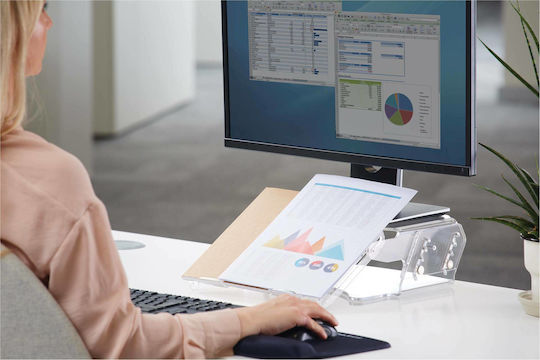 Fellowes Clarity Βάση Γραφείου Οθόνης Διάφανη
