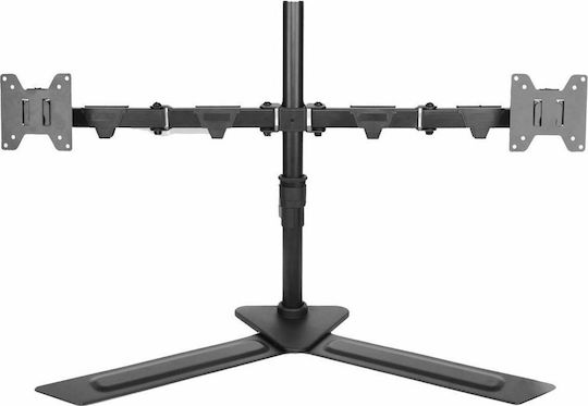 Focus Mount FDM812 Desktop Stand for 2 Monitors up to 30" with Arm