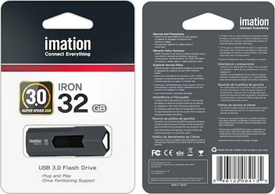 Imation Iron 32GB USB 3.0 Stick Gri