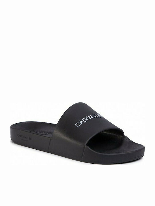 Calvin Klein Men's Slides Black