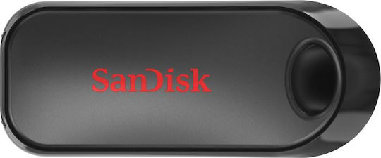 Sandisk Cruzer Snap 128GB USB 2.0 Stick Γκρι