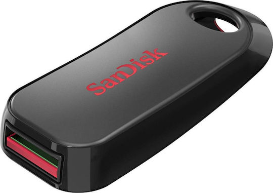 Sandisk Cruzer Snap 128GB USB 2.0 Stick Γκρι
