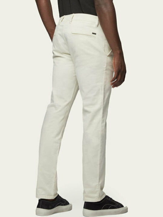 Schino D Trousers Chino Elastic in Slim Fit Beige