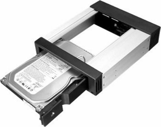 Icy Box IB-158SK-B 5.25-Inch Easy Swap Mobile Rack For 1x3.5-Inch SATA HDD Μαύρο