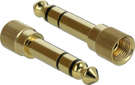 DeLock Καλώδιο Ήχου 3.5mm male - 3.5mm female Μαύρο 3m με Επίχρυσους Ακροδέκτες 85782