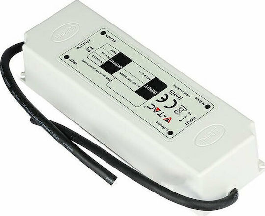 V-TAC Dimmbares LED-Netzteil Wasserdicht IP67 Leistung 60W mit Ausgangsspannung 12V
