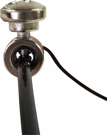 Tunturi Adjustable Jump Rope with Ball Bearings Black 3m