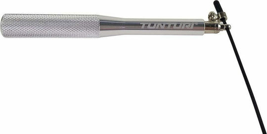 Tunturi Adjustable Jump Rope with Ball Bearings Black 3m