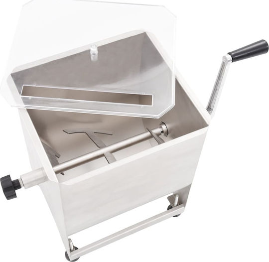 vidaXL Commercial Meat Mixer 50960 with Bucket 44lt / 20kg 34.5x31x44.5cm