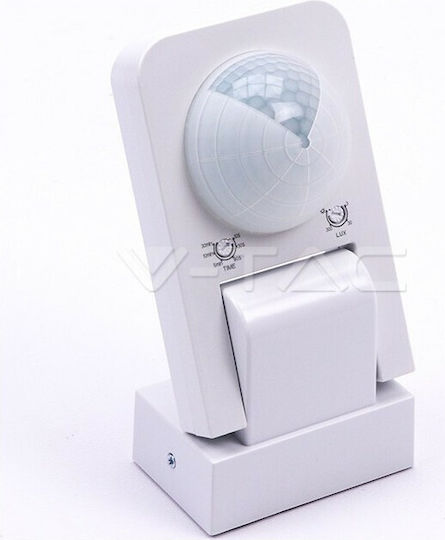 V-TAC VT-8083 Wired Infrared Motion Sensor 360° Detection Scope 20m