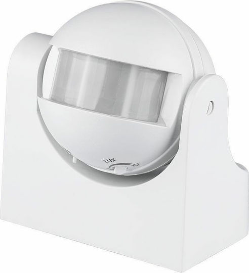 V-TAC VT-8048 С Кабел Инфрачервен Датчик За Движение 180° Обхват 12m