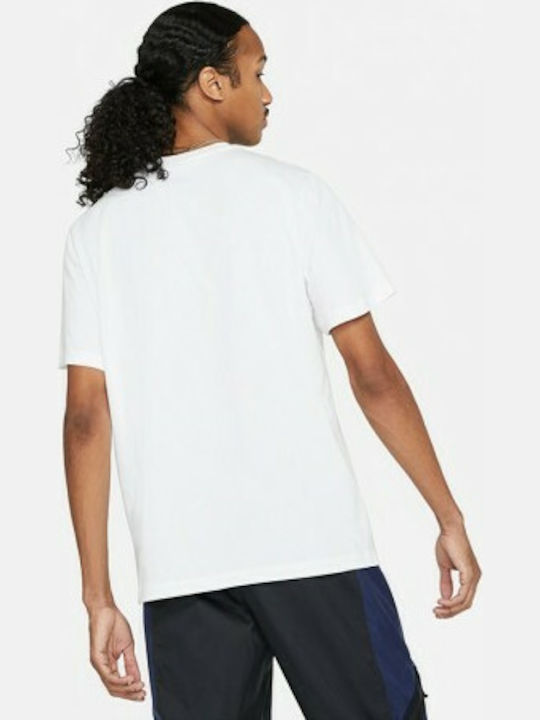 Nike Sportswear Swoosh Men's Athletic T-shirt Short Sleeve White