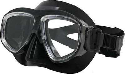 M-Wave Silicone Diving Mask Black M-1320