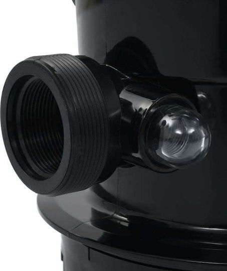 vidaXL Schwimmbadzubehör Mehrwegeventil für Sandfilter 6 Richtungen 1,5'' aus ABS