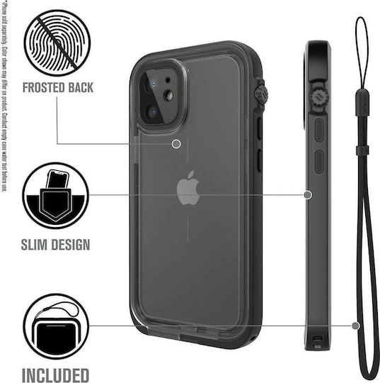 Catalyst Total Protection 360 Full Cover Πλαστικό 2mm Αδιάβροχο Μαύρο (iPhone 12)