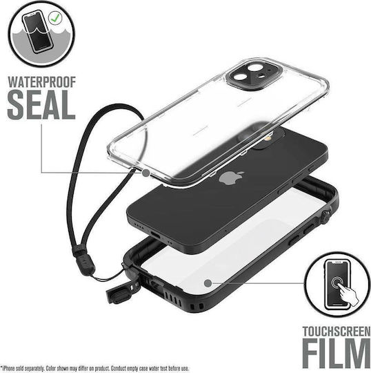 Catalyst Total Protection 360 Full Cover Πλαστικό 2mm Αδιάβροχο Μαύρο (iPhone 12)