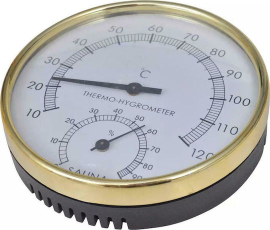 vidaXL Sauna Accessories Spoon Hourglass Thermometer Hygrometer 5pcs