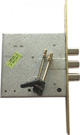 Cisa Recessed Lock Safe deposit box with Cylinder and Center 50mm Gold