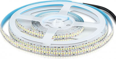 V-TAC Ταινία LED Τροφοδοσίας 12V με Θερμό Λευκό Φως Μήκους 5m και 240 LED ανά Μέτρο Τύπου SMD2835