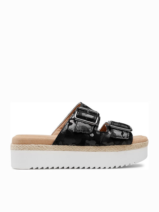 Clarks Lana Beach Anatomic Σανδάλια Black