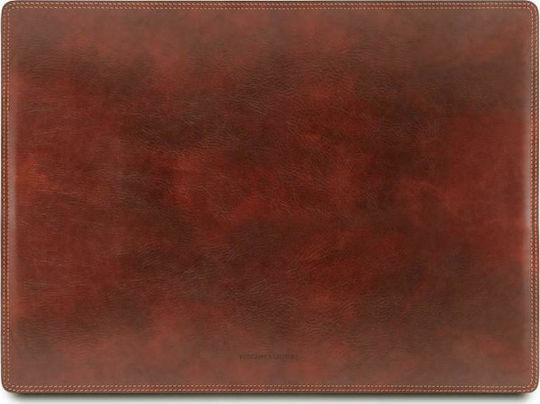 Tuscany Leather Set De Birou Cu Suvern Maro 3 Bucăți