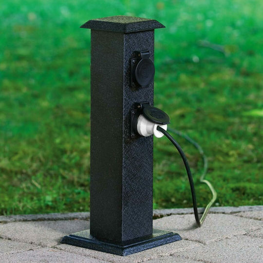 Eglo Park Power Socket Black 1pcs