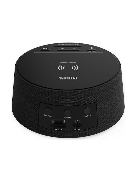 Philips Επιτραπέζιο Ψηφιακό Ρολόι με Ξυπνητήρι & Ασύρματη Φόρτιση TAPR702/12