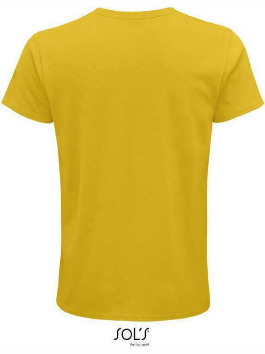 Sol's Crusader Men's Short Sleeve Promotional T-Shirt Yellow