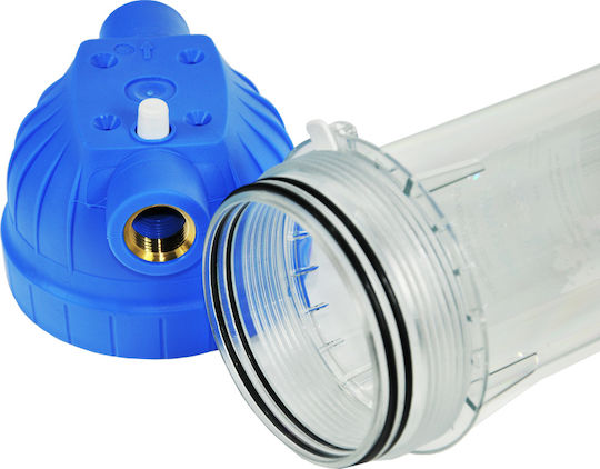 USTM Συσκευή Φίλτρου Νερού Μονή Κεντρικής Παροχής / Κάτω Πάγκου Διατομής 3/4'' WFW34EMI