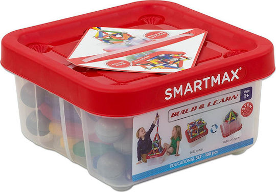 Smartmax Magnetisches Bau- und Konstruktionsspielzeug Build & Learn für Kinder ab 3 Jahren