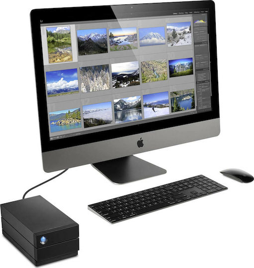 Lacie 2Big Raid Thunderbolt 3 / USB-C Външен HDD 8TB Multi-Bay Черен