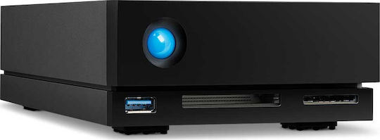 Lacie 1big Dock Thunderbolt 3 / USB-C Εξωτερικός HDD 4TB Multi-Bay Μαύρο