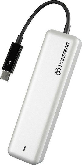 Transcend JetDrive 825 USB-C External 2.5" SSD 480GB White