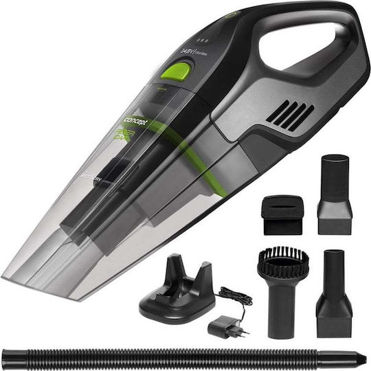 Concept VP4352 Aspirator de mână reîncărcabil 14.8V Negru
