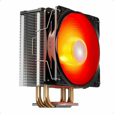 Deepcool Gammaxx GTE V2 Охладител за ЦПУ за Socket /A/M/4/ / /1/2/0/0/ /1/1/5/x/ / с RGB Осветление Бял