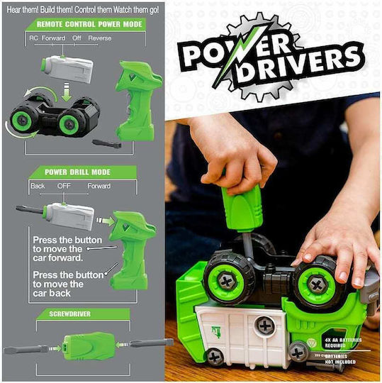 Flybar Παιχνίδι Κατασκευών Πλαστικό Power Drivers Servicer