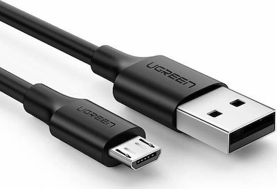 Ugreen Regulär USB 2.0 auf Micro-USB-Kabel Schwarz 0.25m (60134) 1Stück