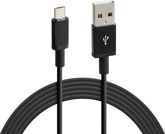 Lampa Редовна USB 2.0 до микро USB кабел Черен 1м (L3893.1) 1бр