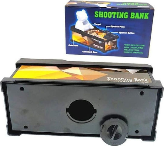 Game Bear Piggy Bank Coin Shooting Money Box Plastic Multicolored 23x9x14.5cm